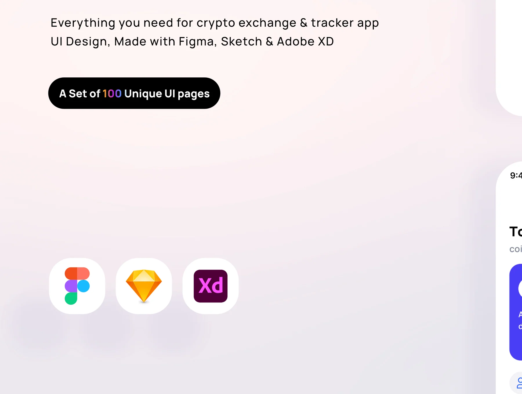 CoinSpace: Crypto Currency App iOS UI Kit 3