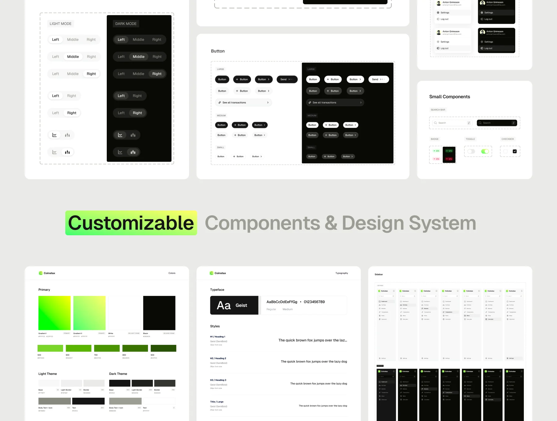 Coinstax – Web3 & Crypto Dashboard UI Kit 4