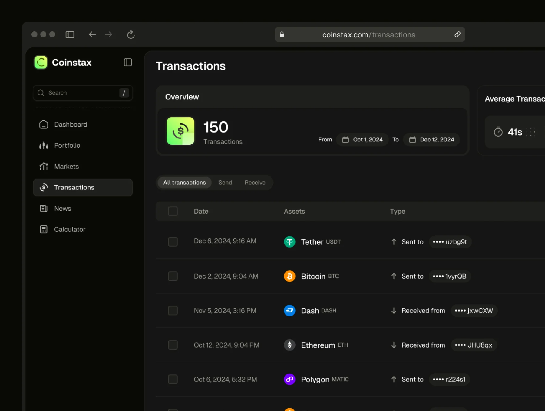 Coinstax – Web3 & Crypto Dashboard UI Kit 7