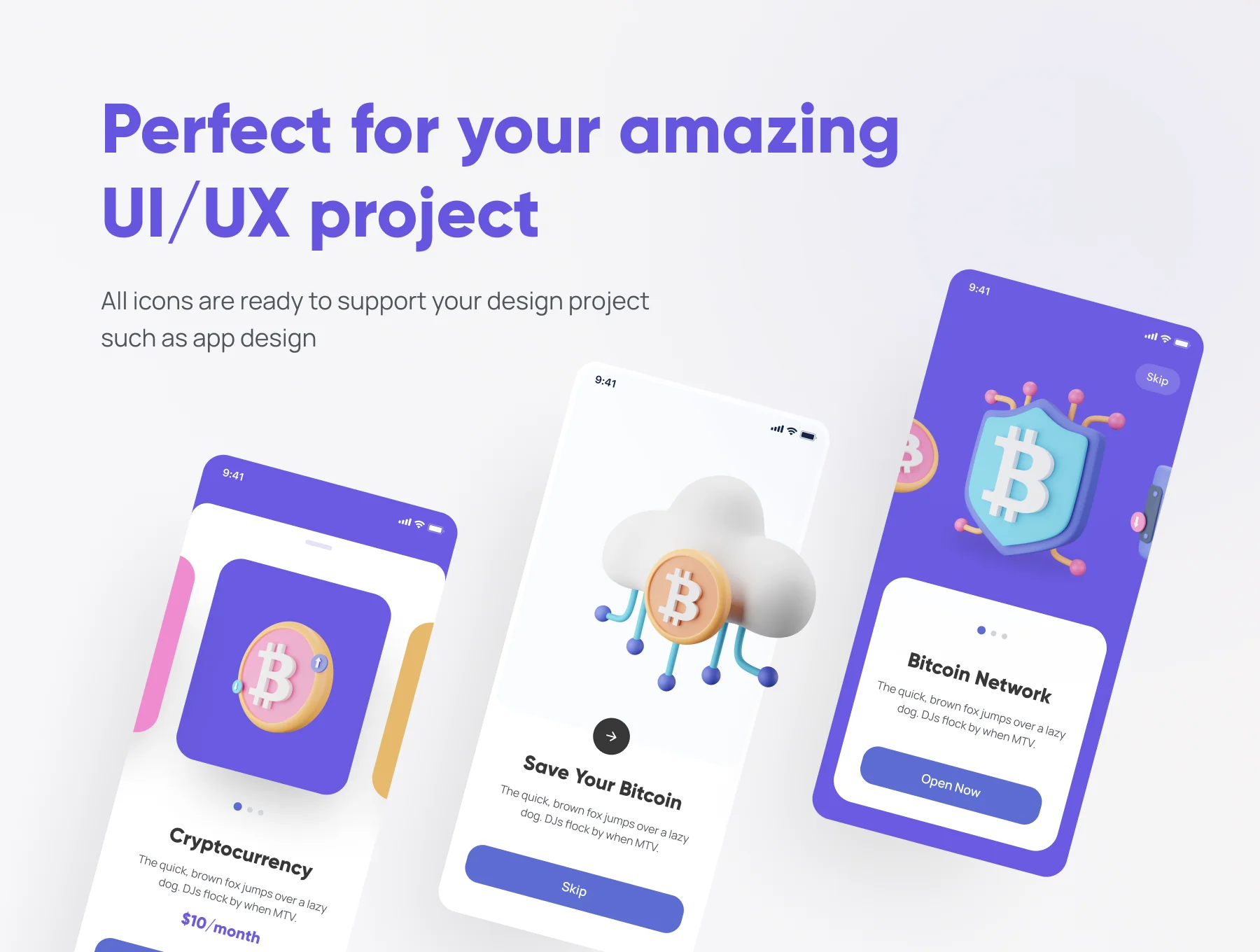 Coiny - Crypto 3D Icon Set 5