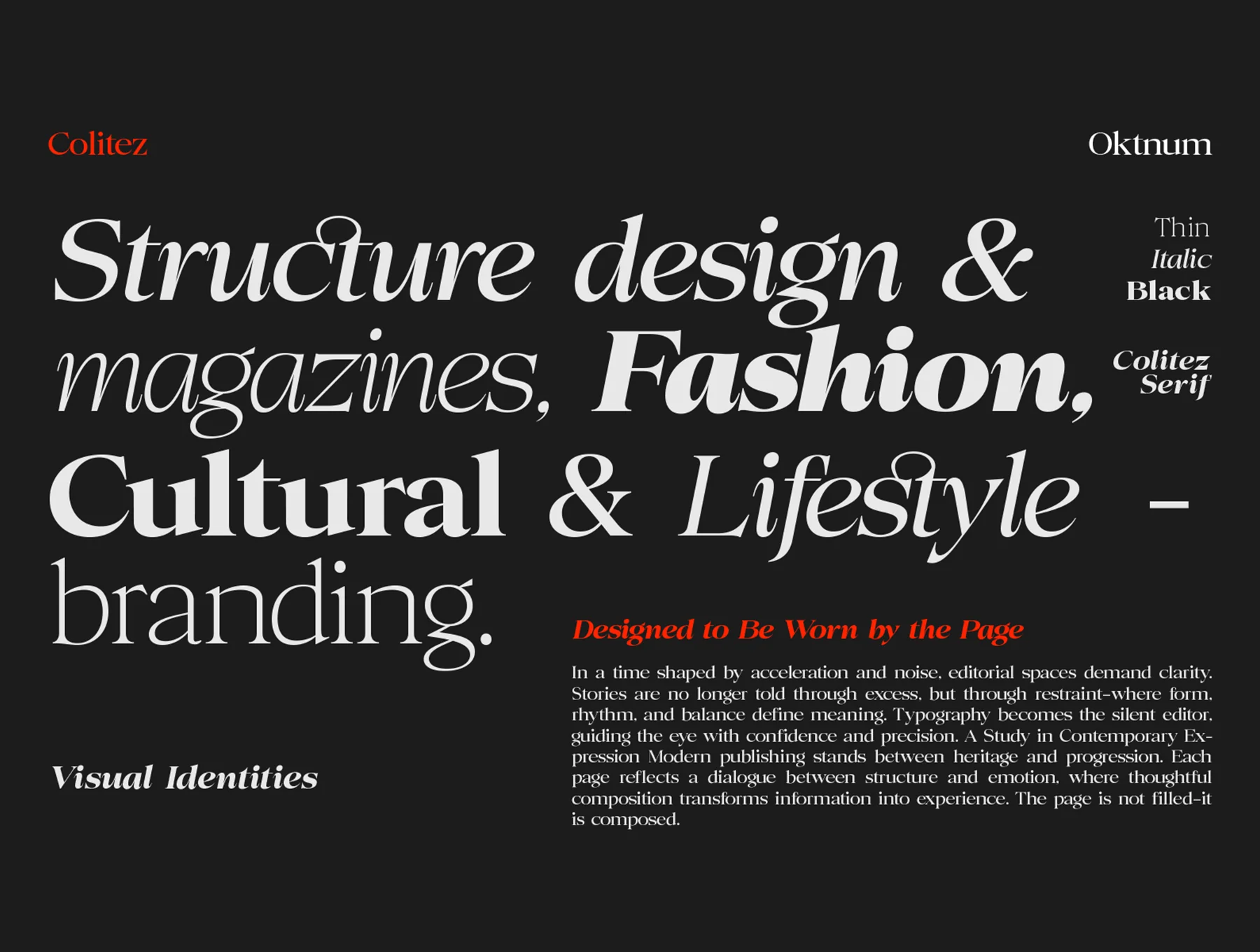 Colitez Serif Family 11