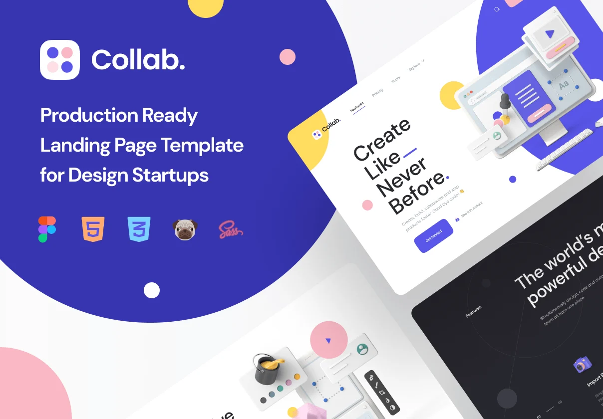Collab — Landing Page Kit