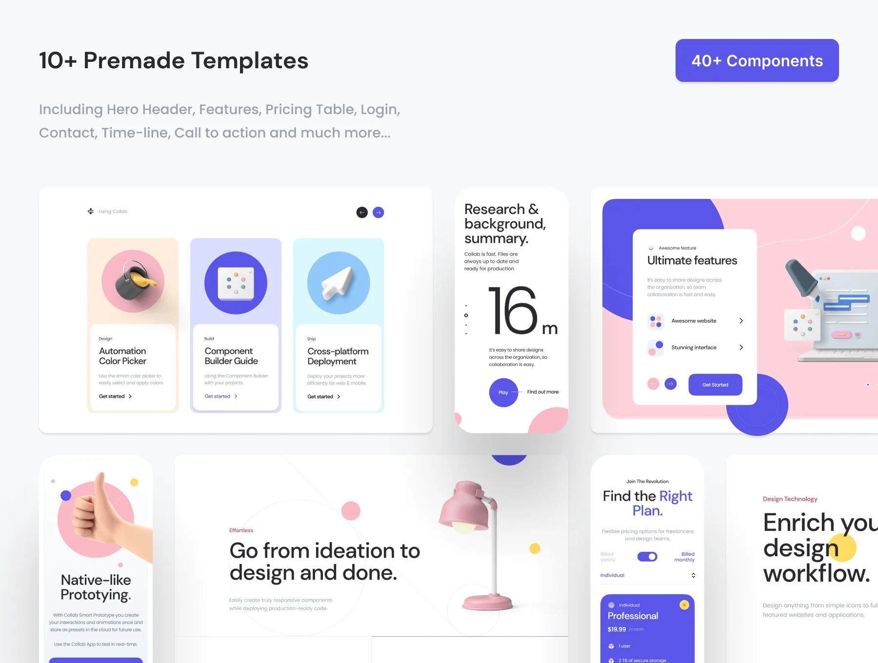 Collab — Landing Page Kit 3