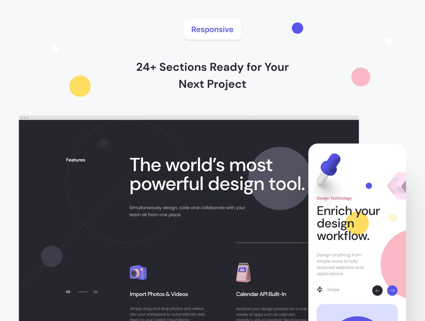 Collab — Landing Page Kit 7