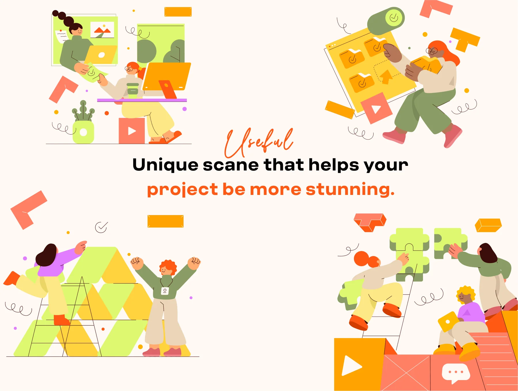 Collaboration & Workspace illustration 2
