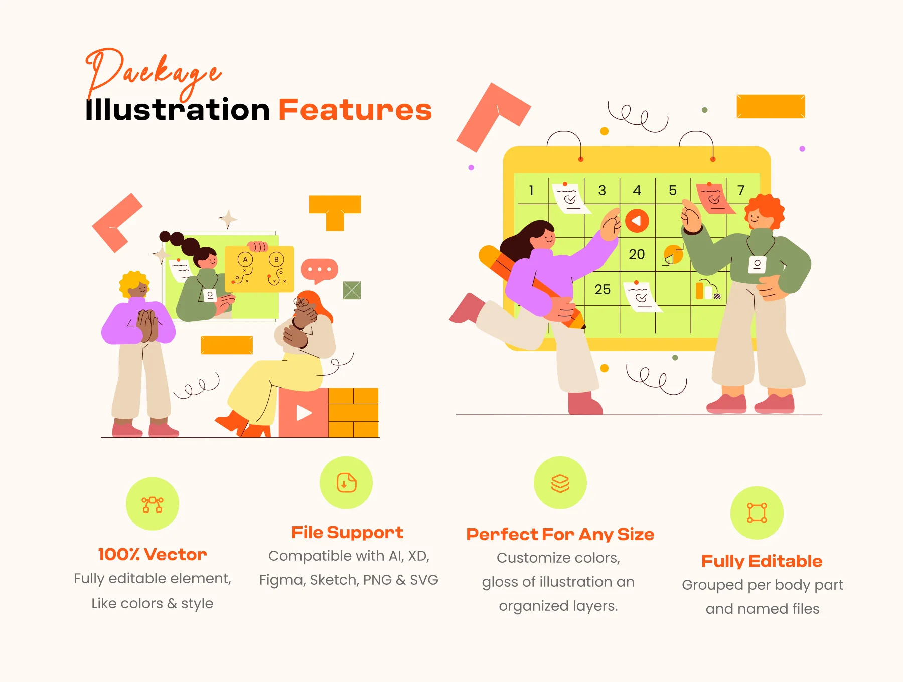 Collaboration & Workspace illustration 3