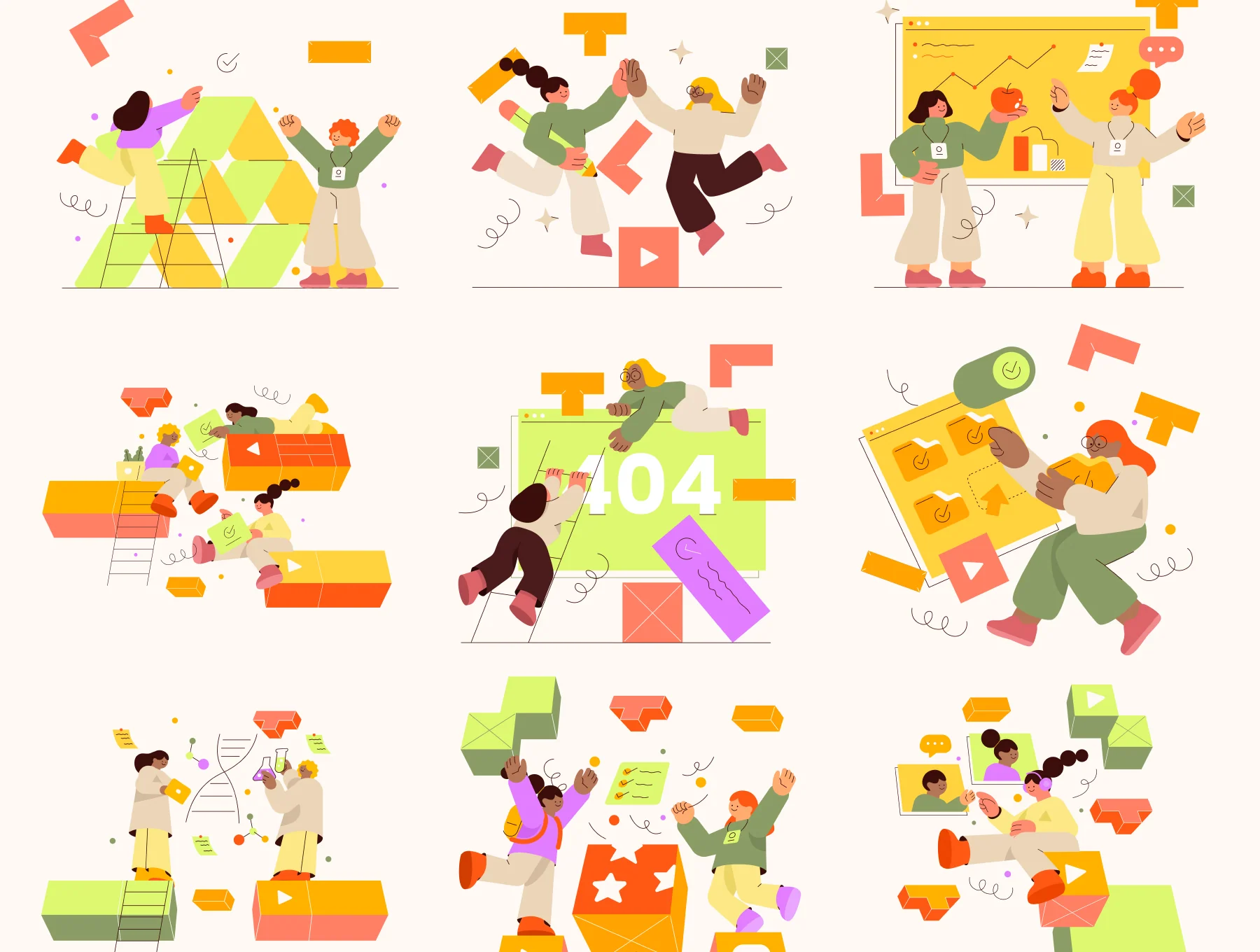 Collaboration & Workspace illustration 7