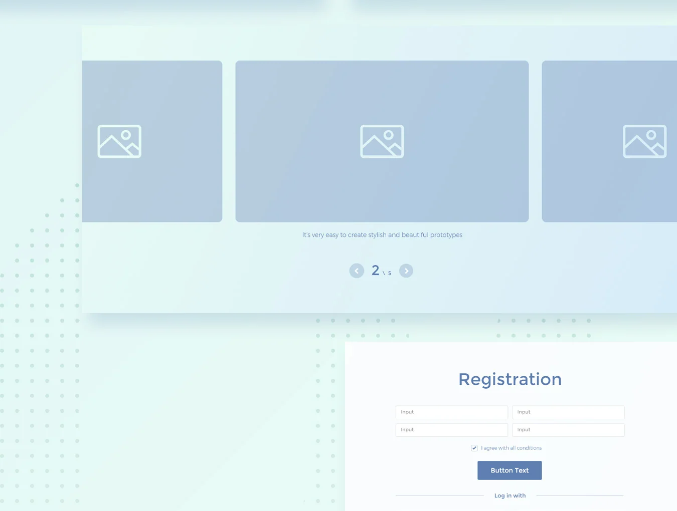 Collector Wireframe Web Kit 6