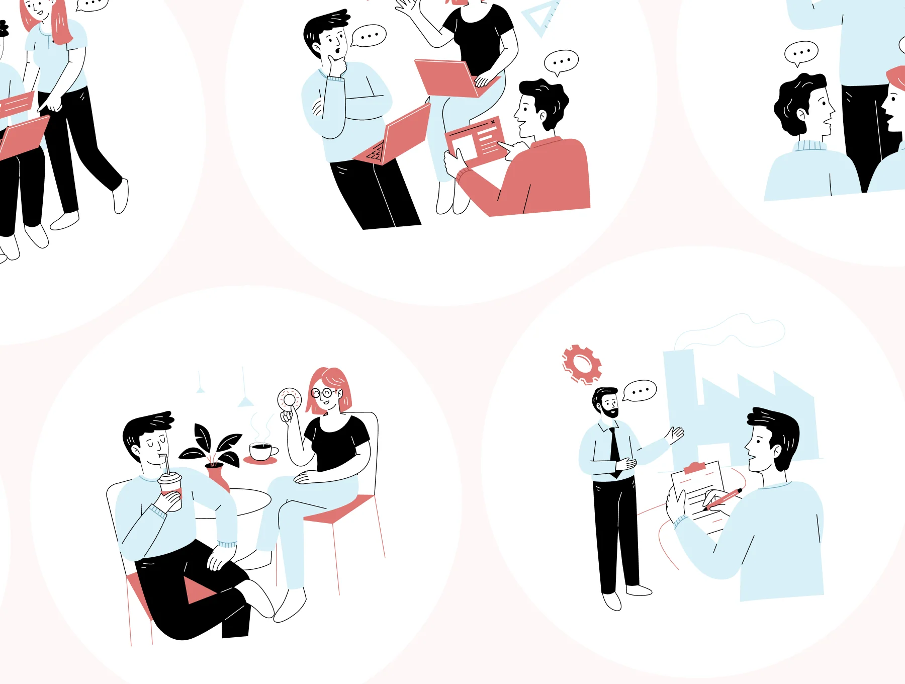 Collegy - College & Education Illustration Set 8