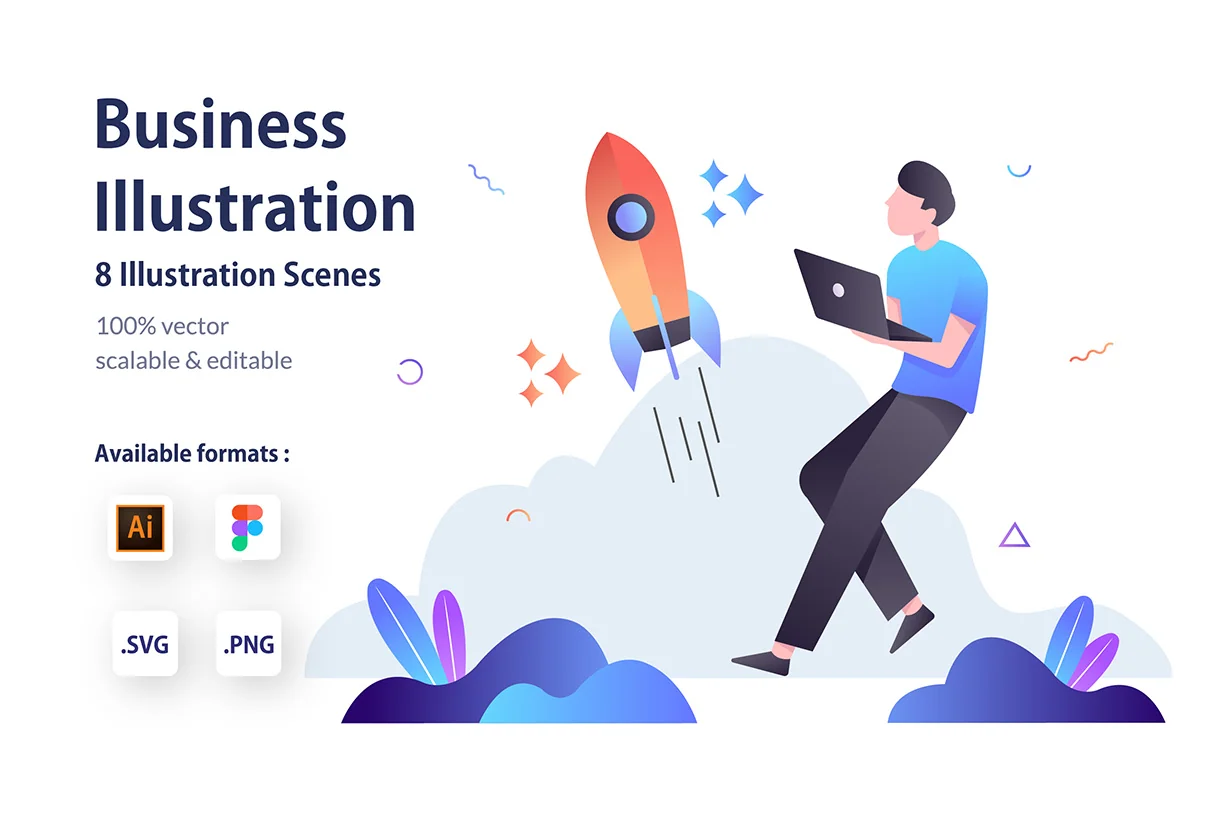 Business Illustration Kit