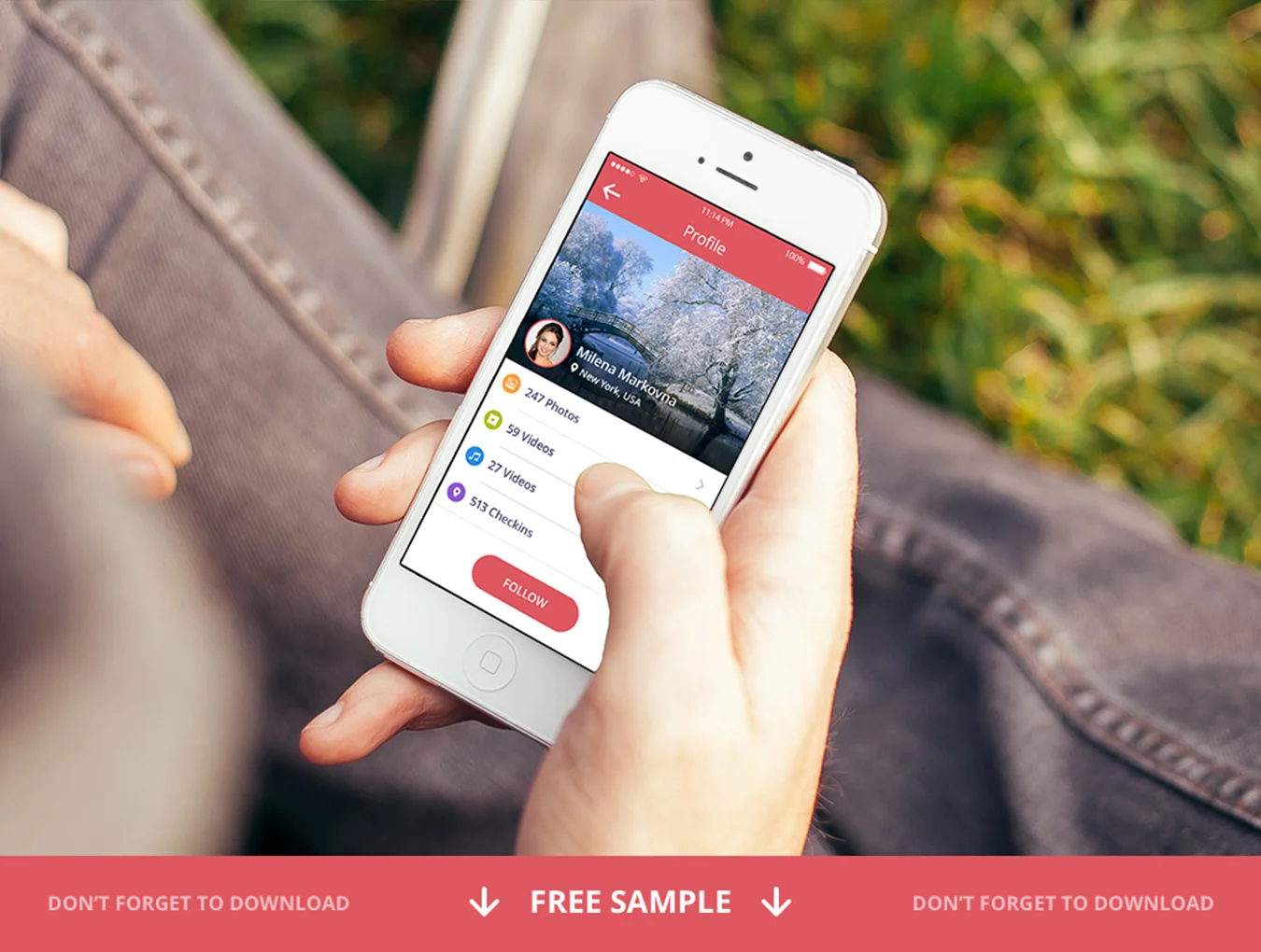 Coloristic: Mobile UI Kit 4