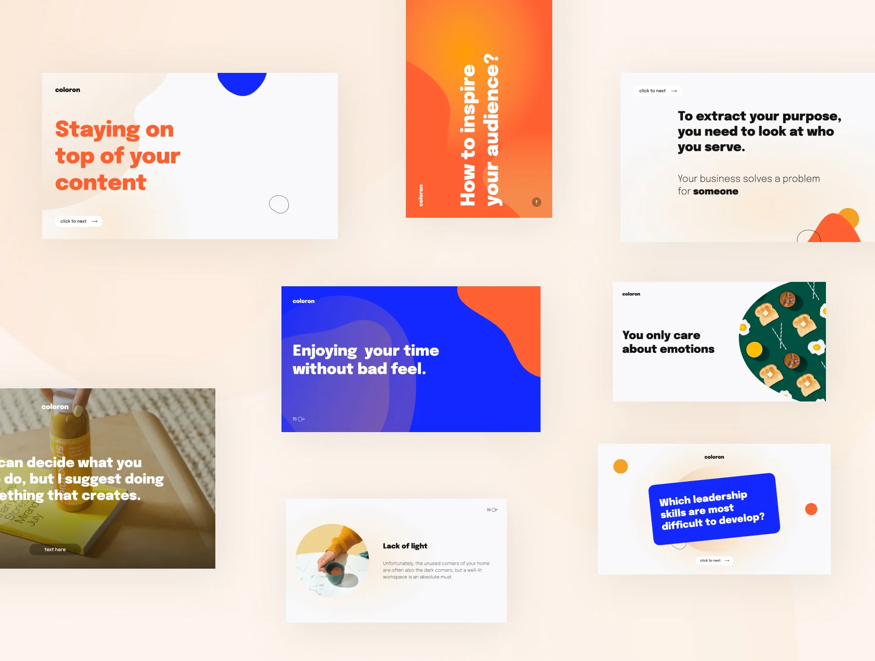 Coloron Creative Presentation Template 3