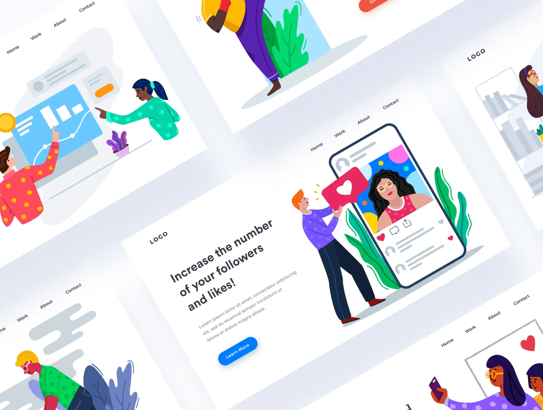 Colourful & Fun Illustrations 2