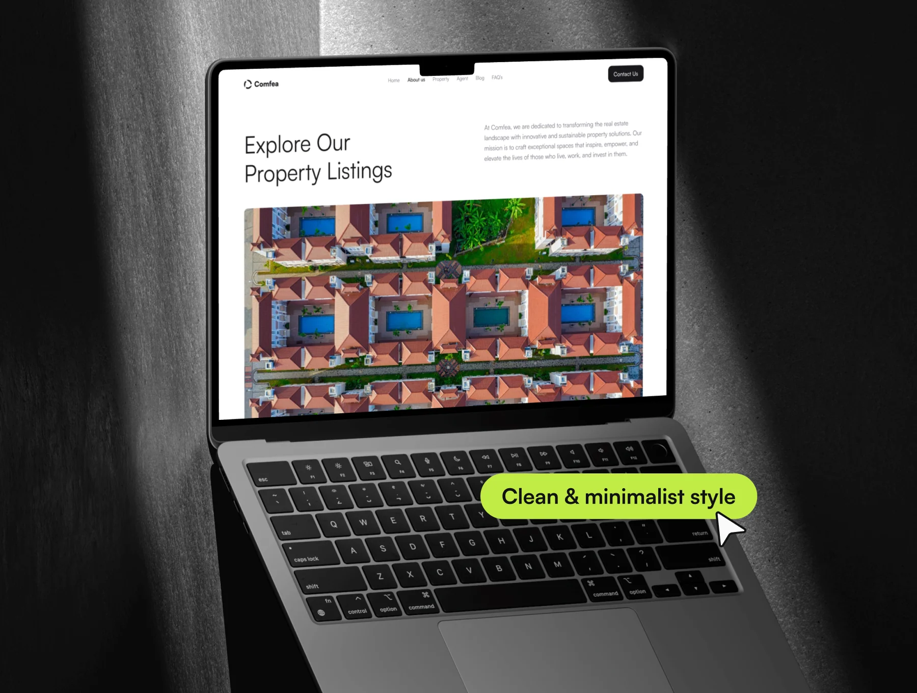 Comfea - Real Estate Website UI Kit 5