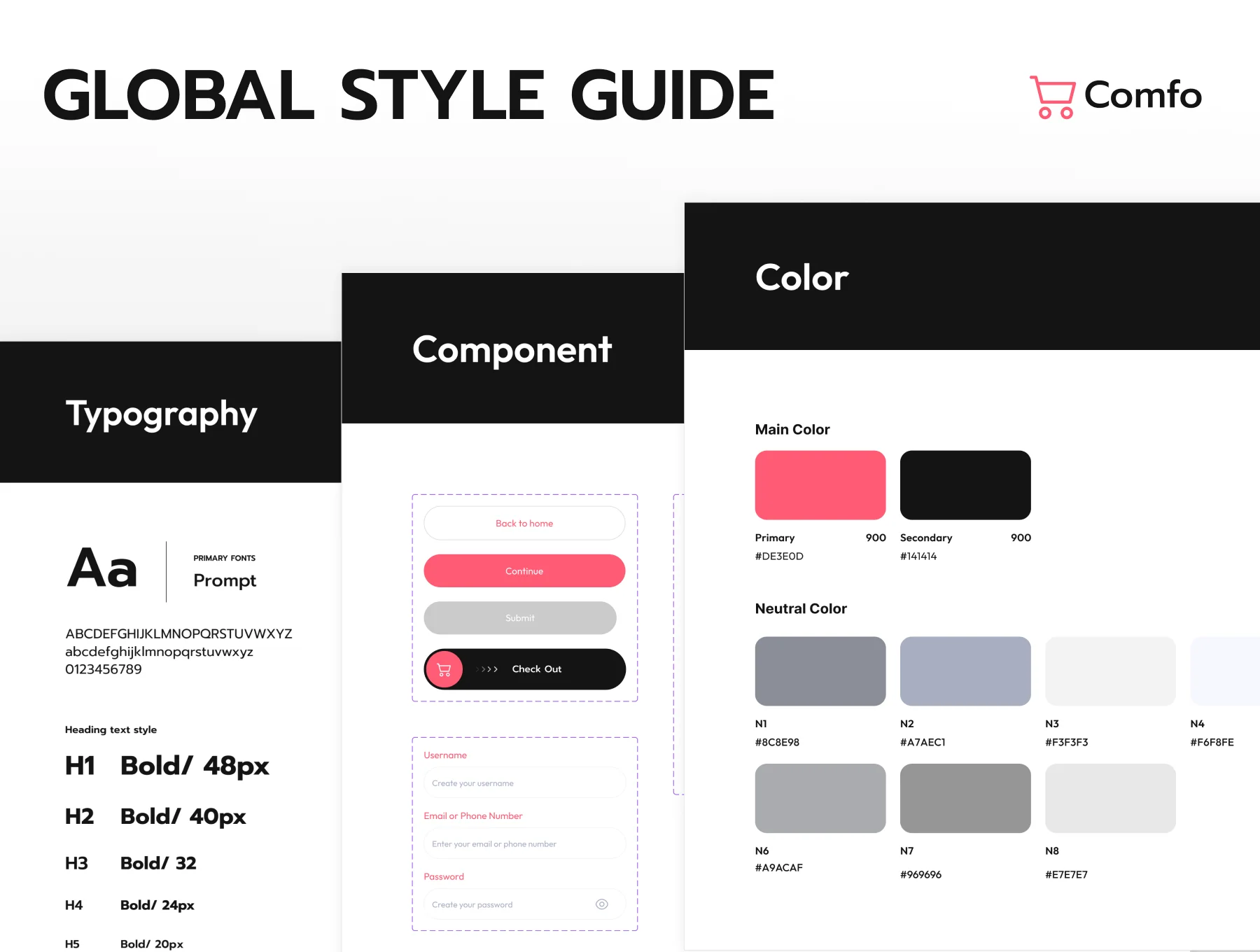 Comfo - Furniture Ecommerce Mobile UI Kit 5
