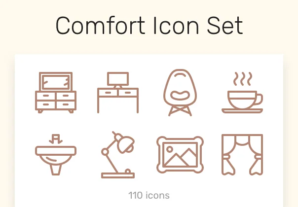 Comfort Icon Set
