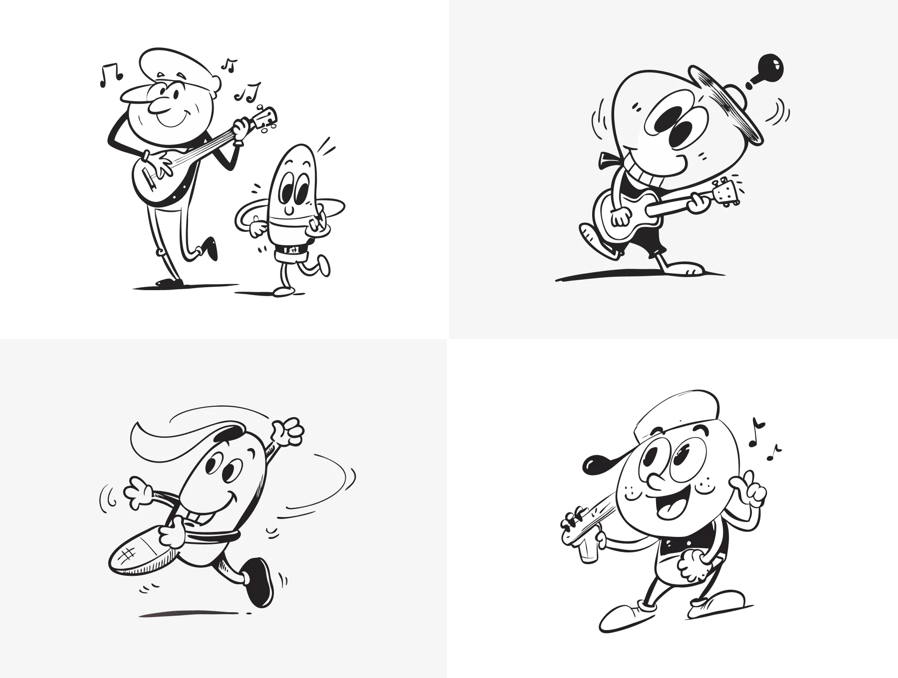 Comic Groove – A Fun & Musical Illustration Pack 2