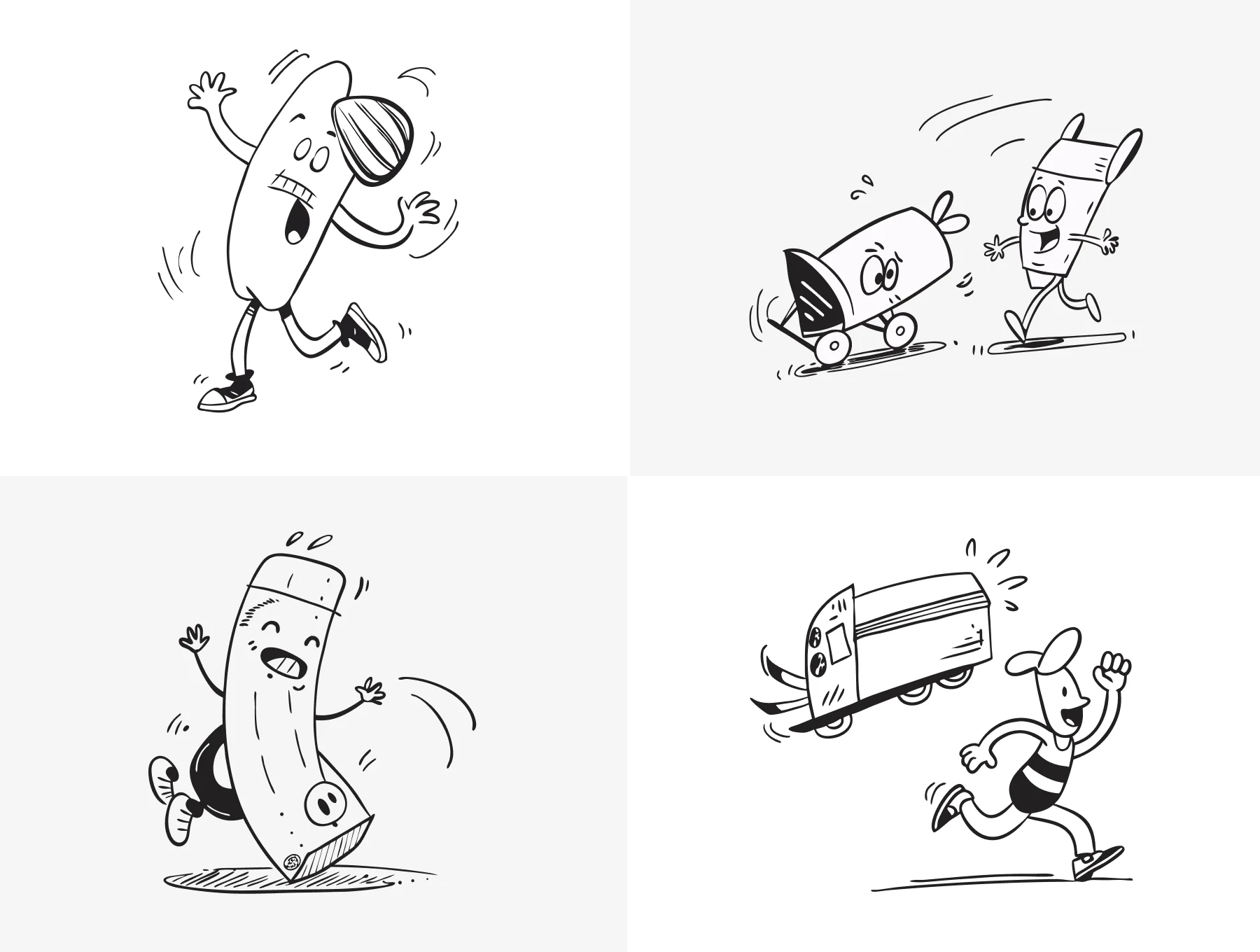 Comic Illustrations 2 3