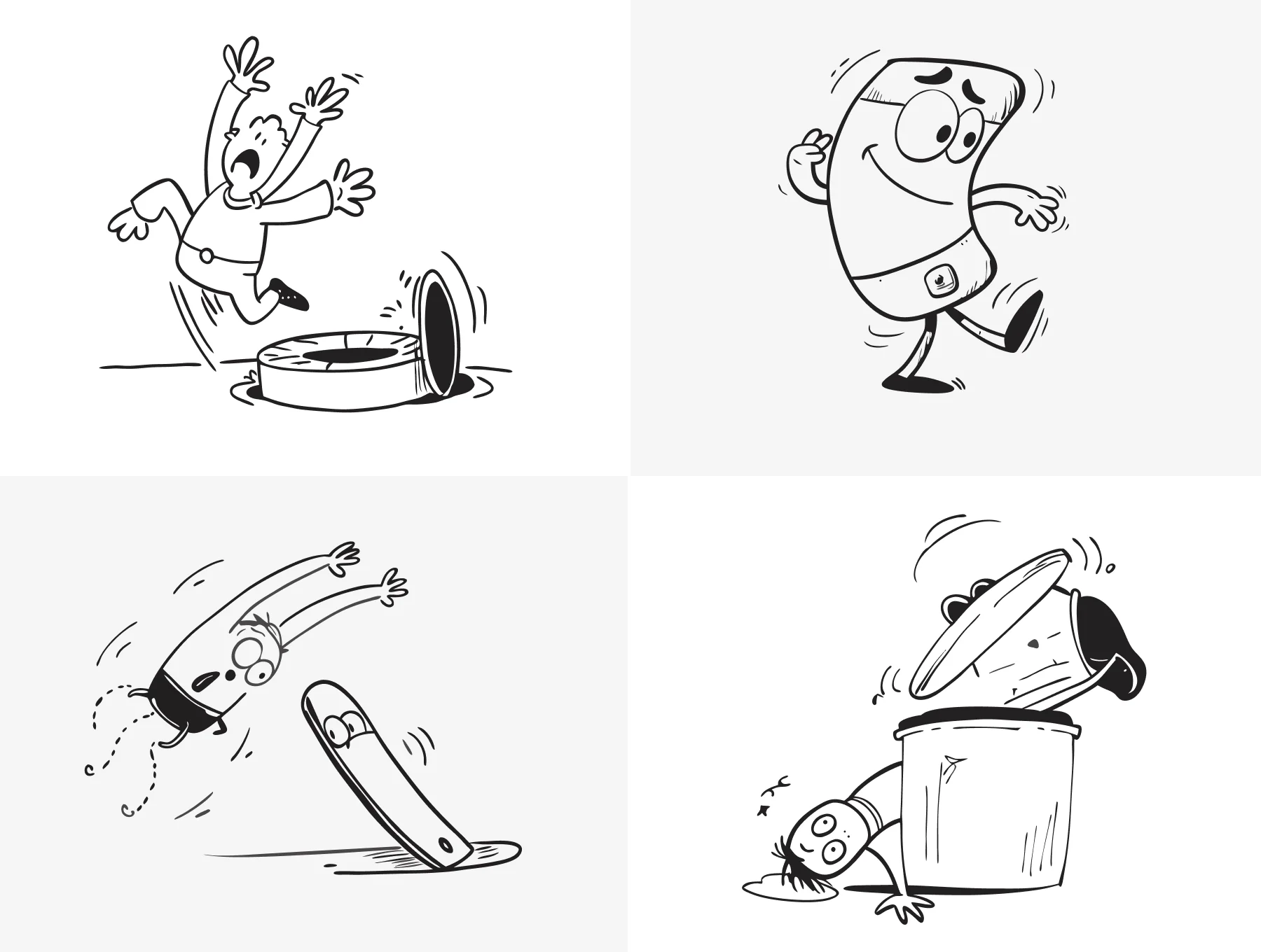 Comic Illustrations 4