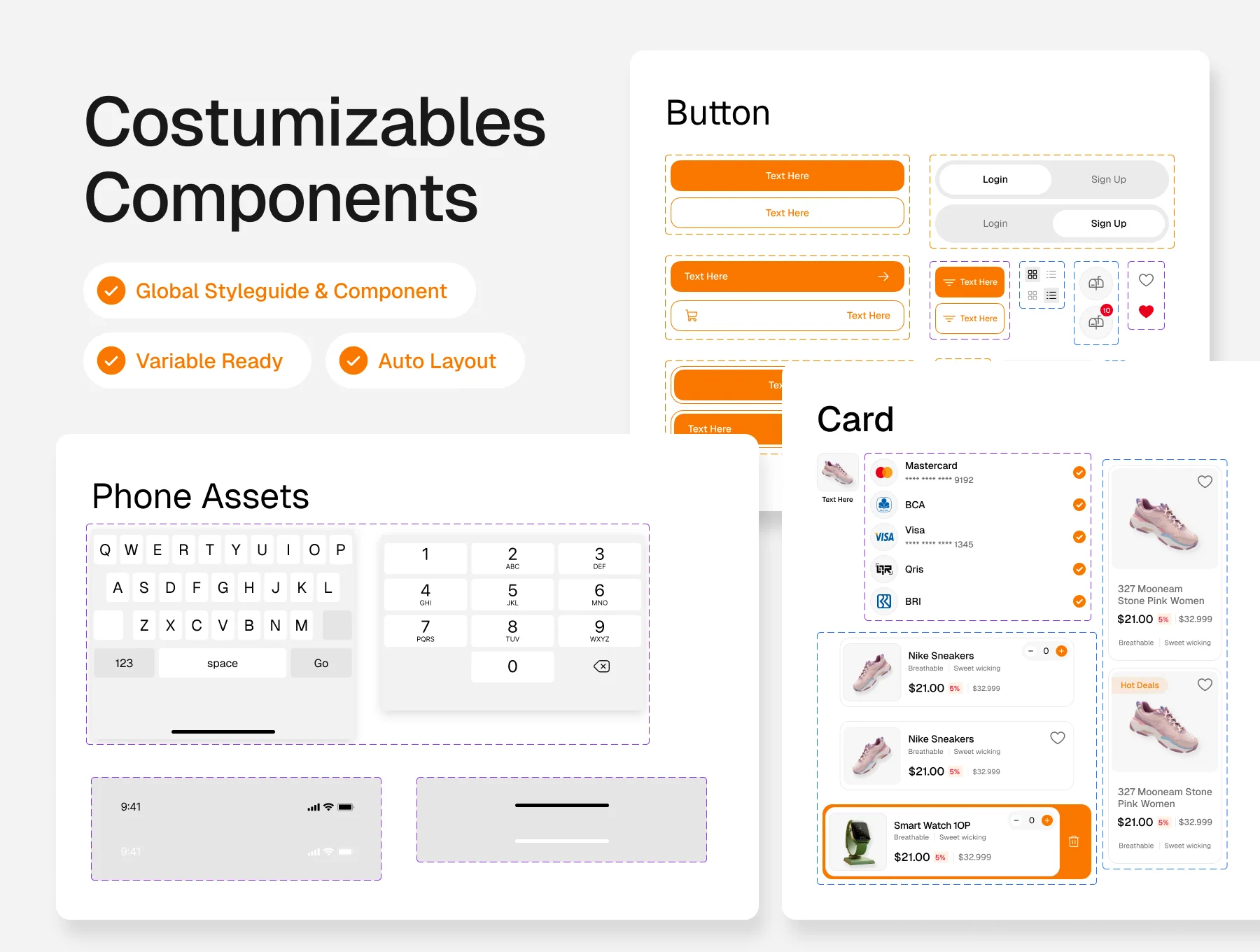 Commarce - E-Commerce Mobile App UI Kit 4