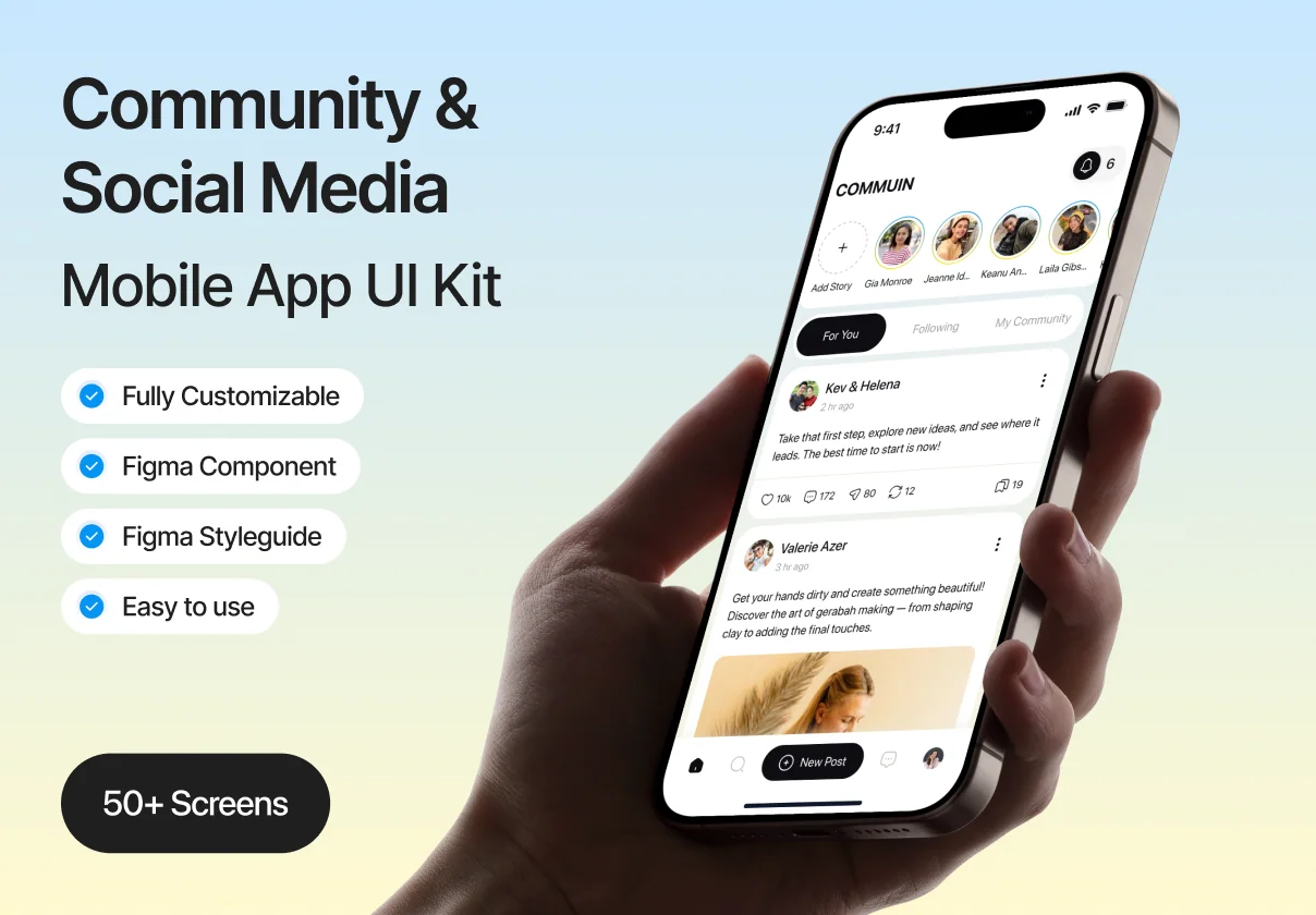 Commuin - Social Media App