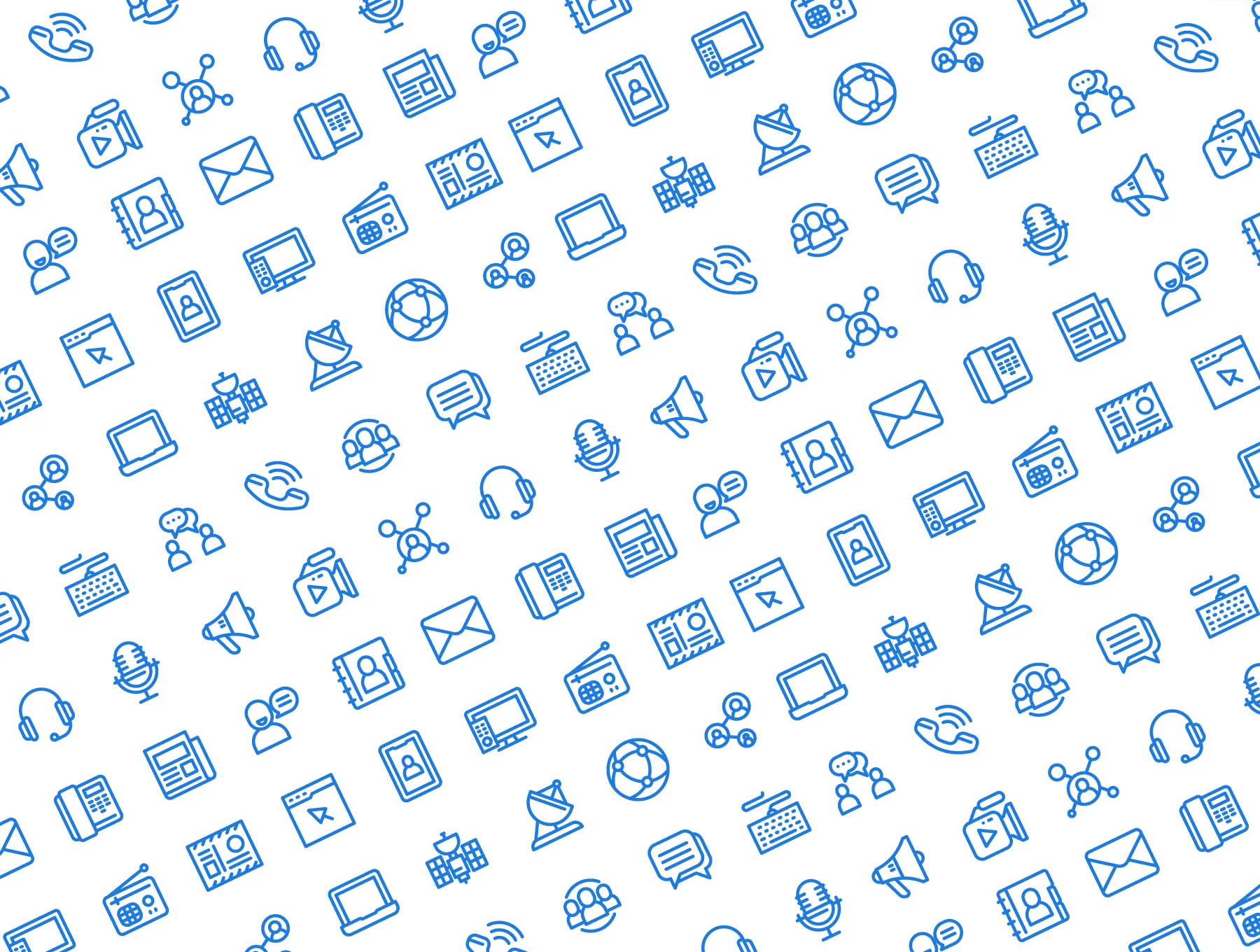 150 Communication Icons Set 6