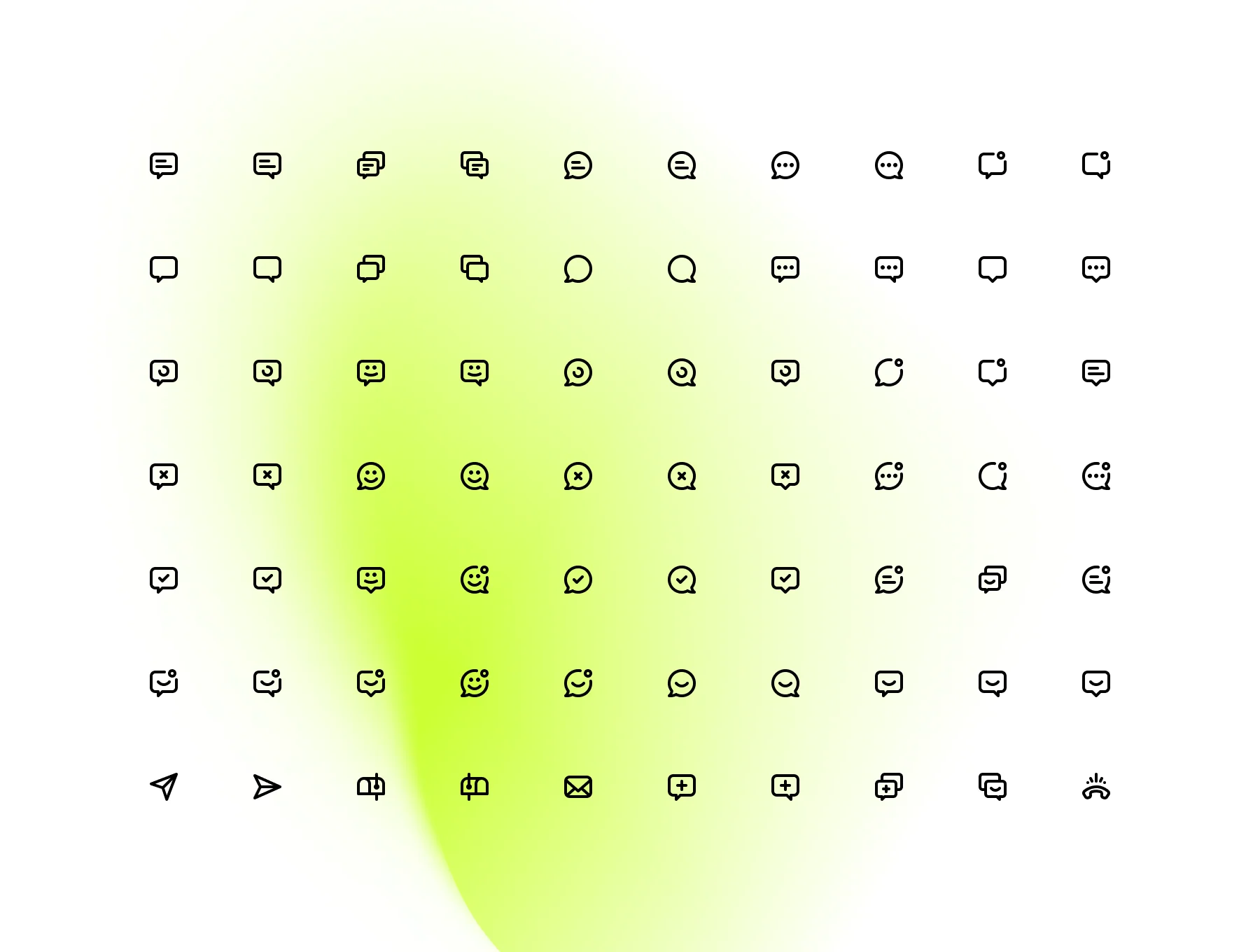 Communication — Pixel-Perfect 300 Icons 2