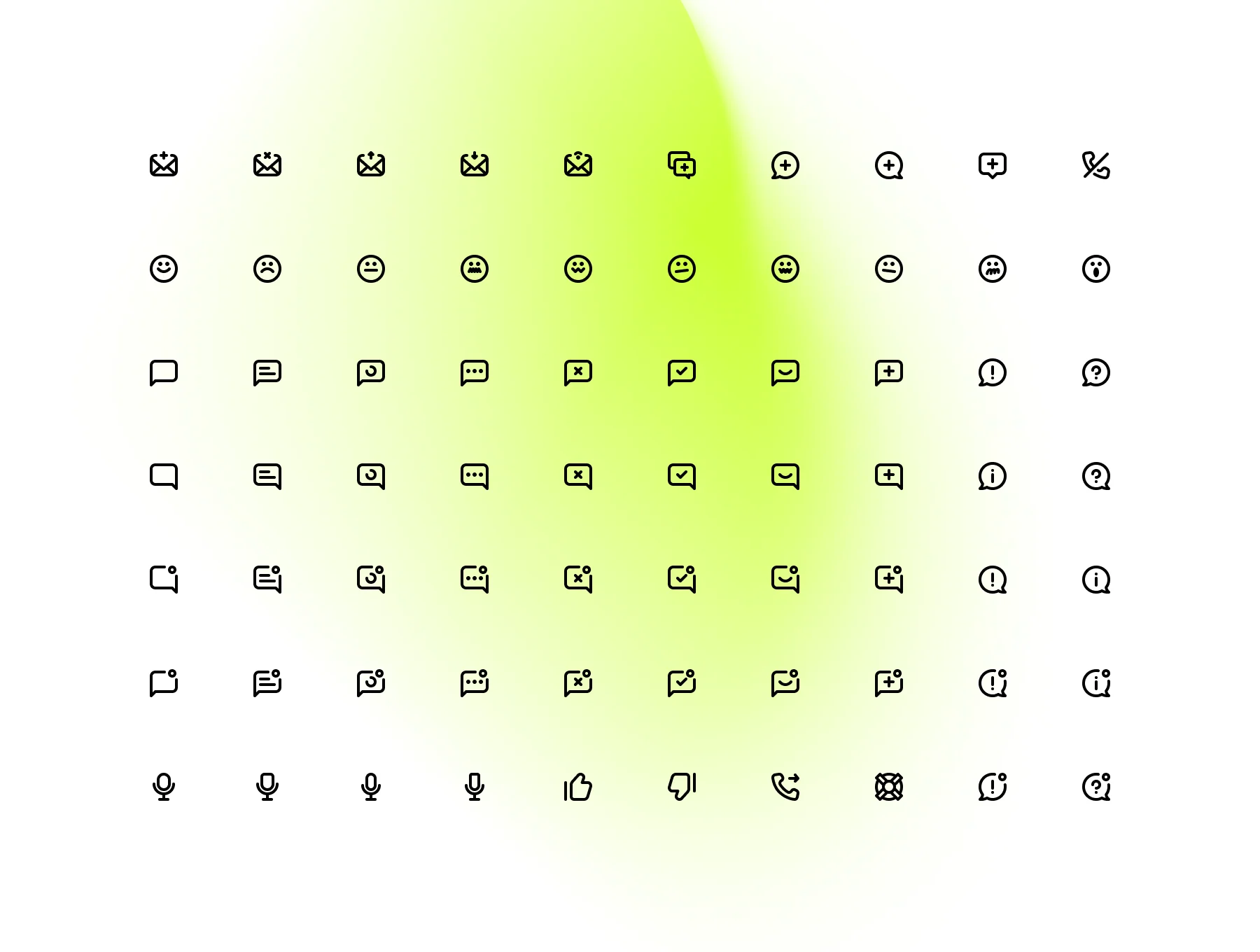 Communication — Pixel-Perfect 300 Icons 7