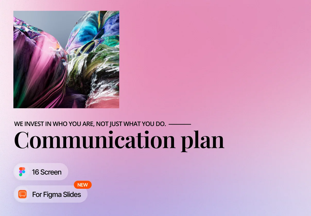 Communication Plan - Figma Slides