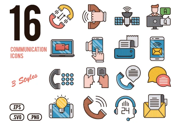 Communication Icons