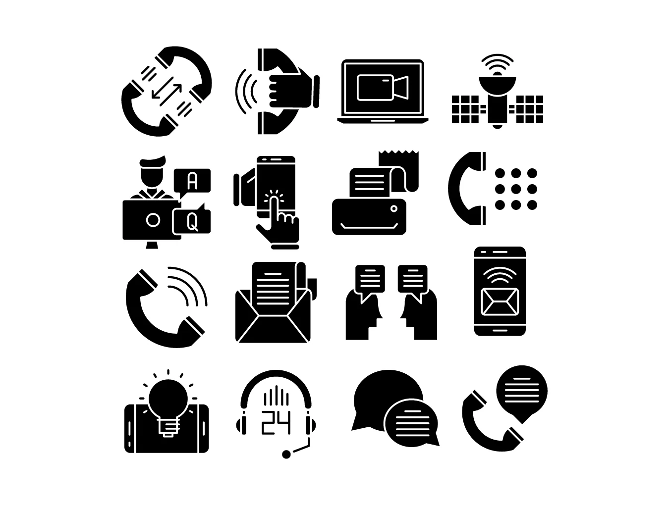 Communication Icons 4