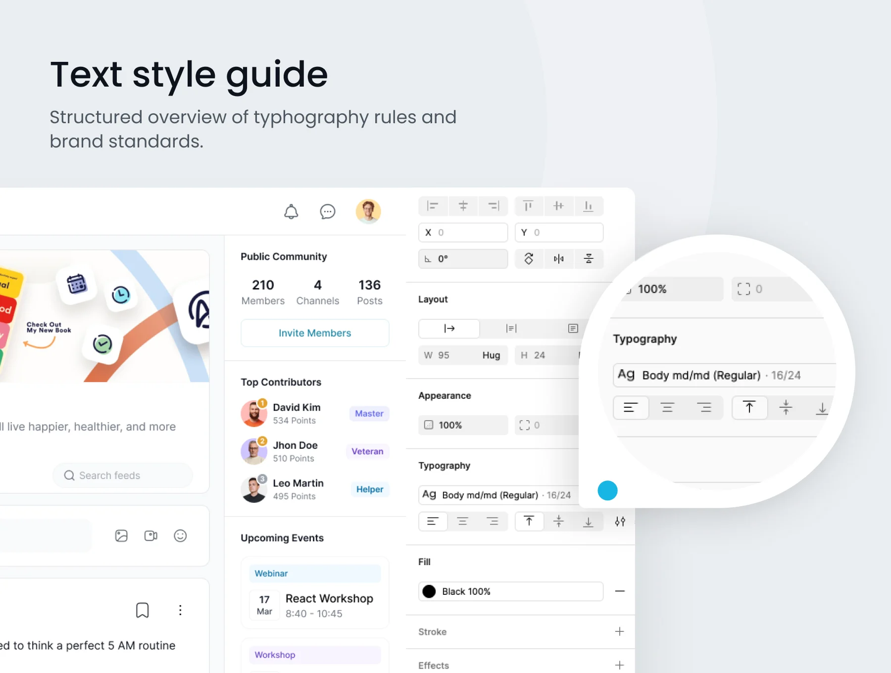 Community Builder SaaS Platform Web App UI Kit 3