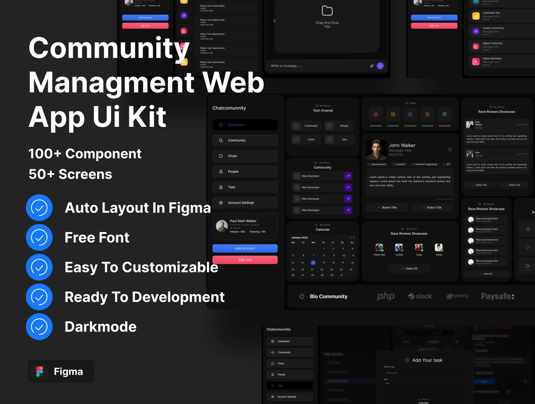 Community Managment Web App Ui Kit