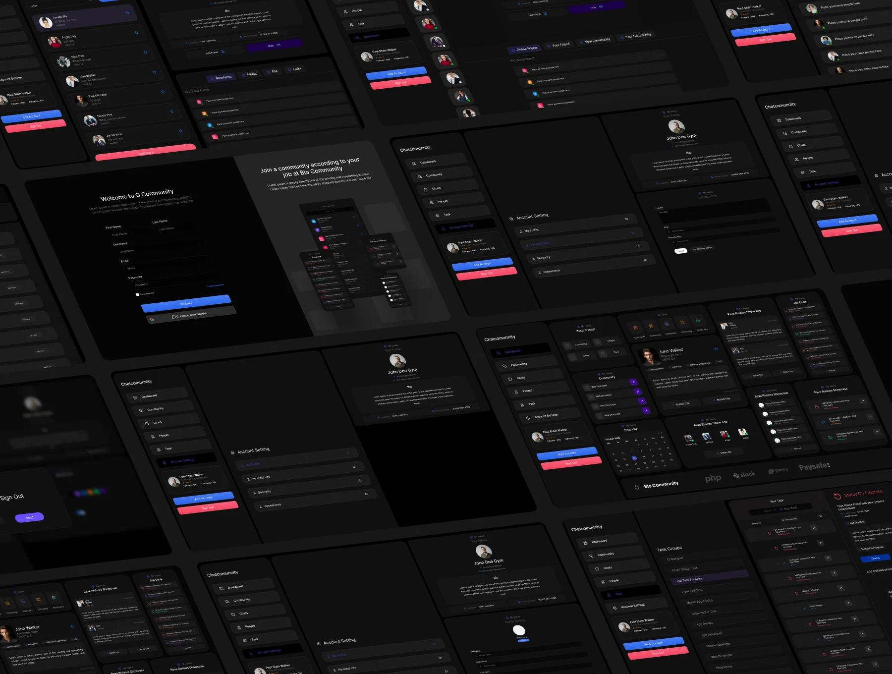 Community Managment Web App Ui Kit 7