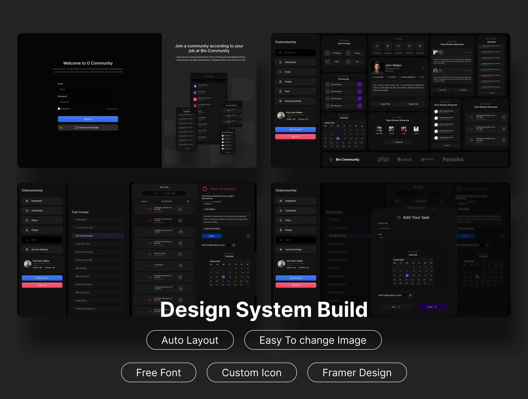 Community Managment Web App Ui Kit 8