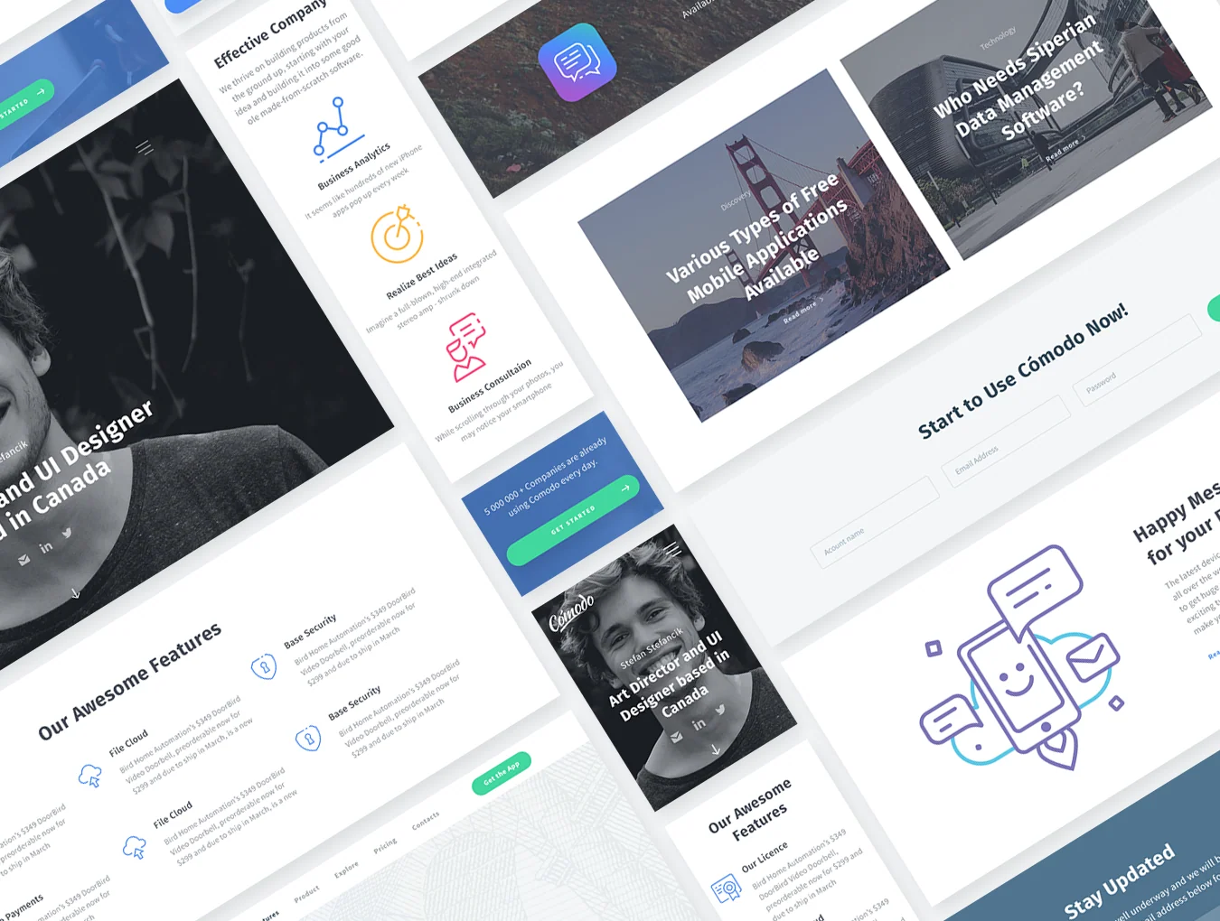 Cómodo Web UI Kit 6