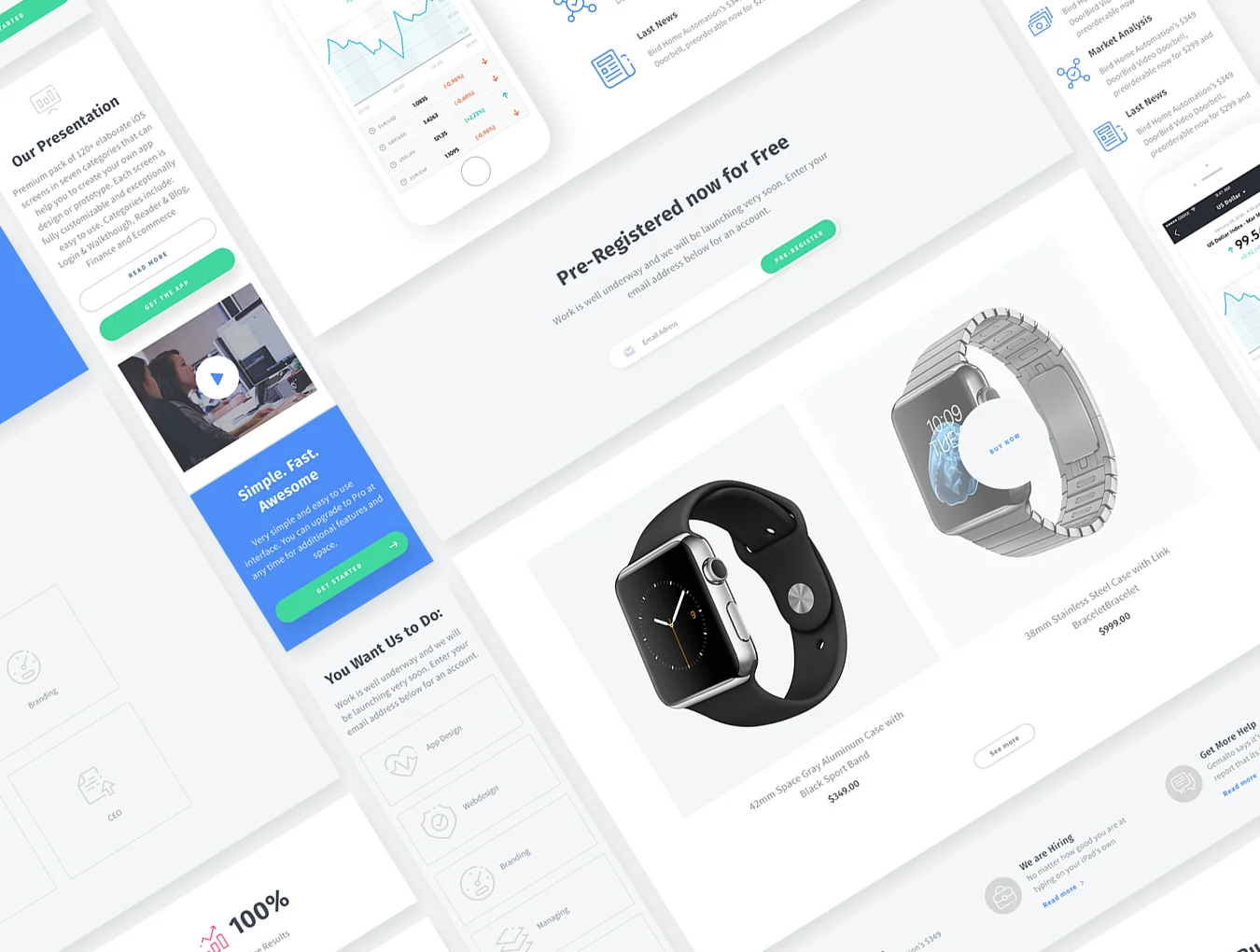 Cómodo Web UI Kit 7