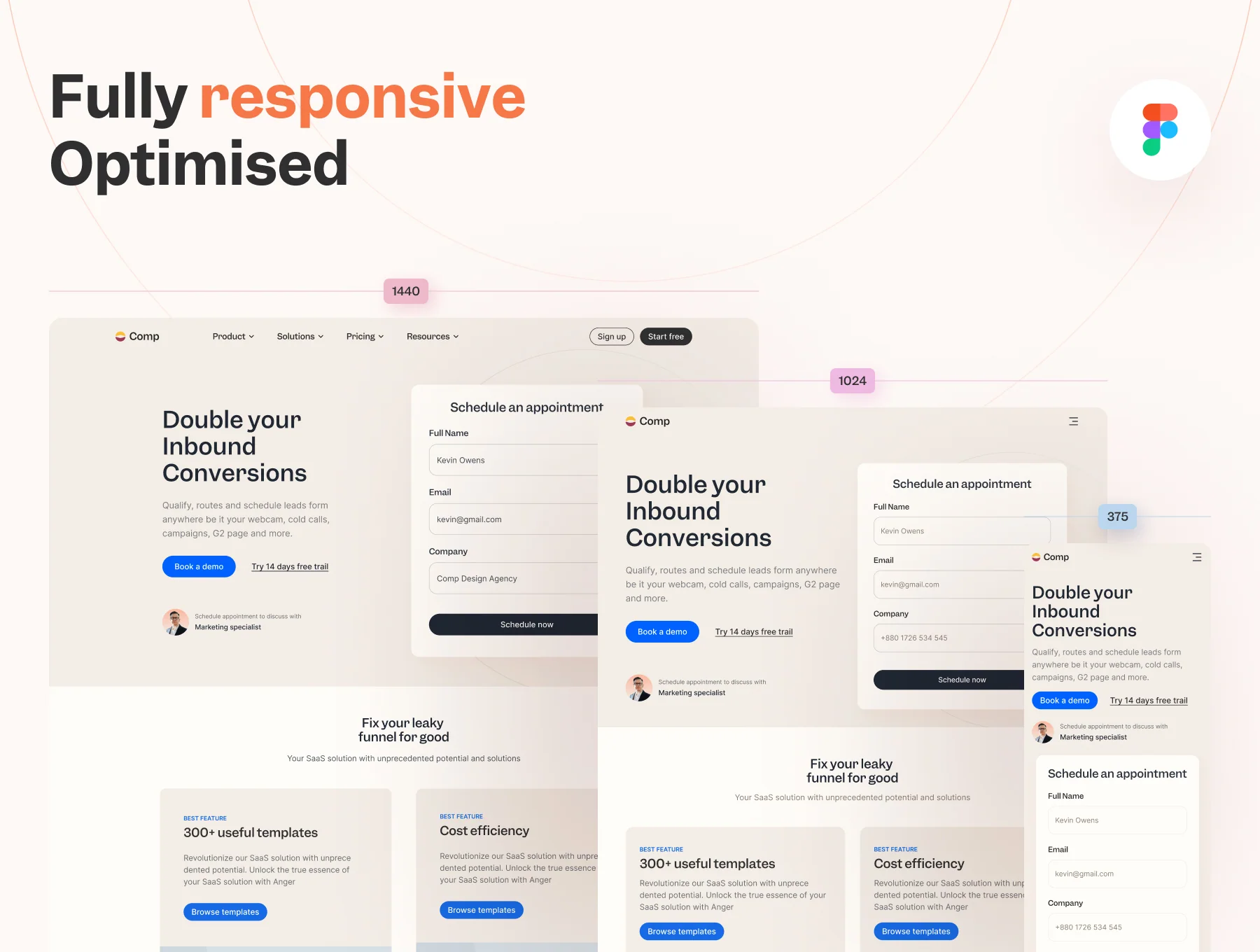 Comp Marketing Landing Page Builder 2