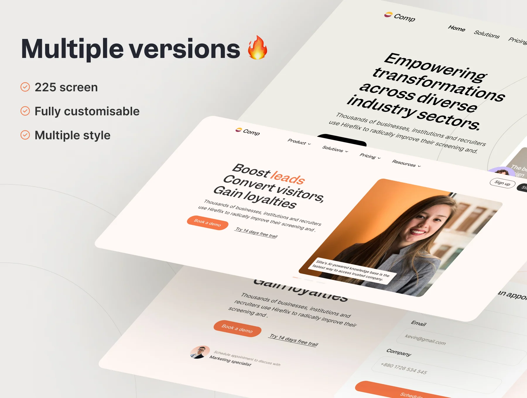 Comp Marketing Landing Page Builder 3