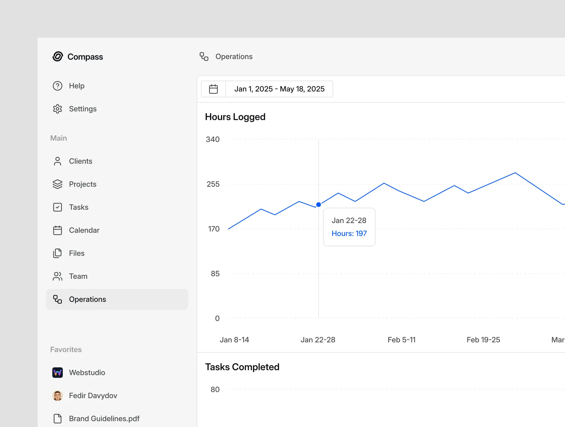 Compass - Minimal CRM Design Kit 2