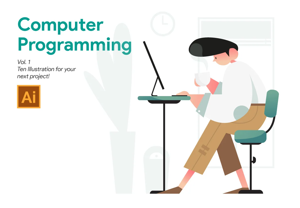Computer Programming Illustration Vol 1