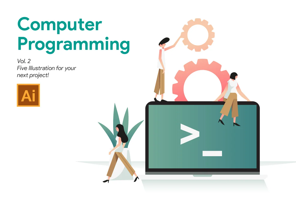 Computer Programming Illustration Vol 2