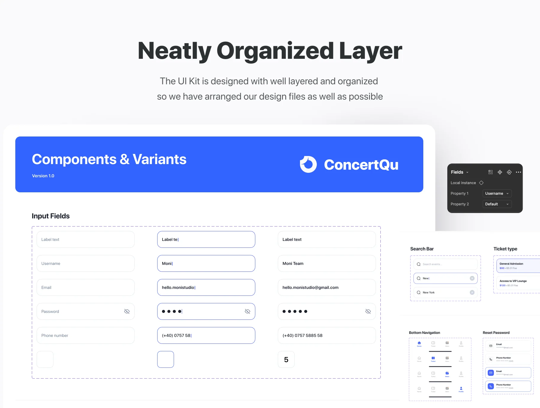 ConcertQu - Event Music App UI Kit 4