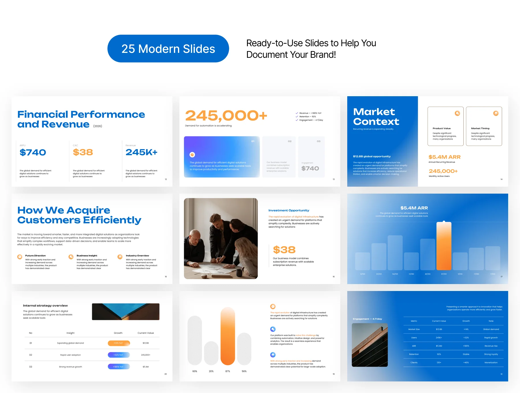 Conference Pitch Deck Tempate 3