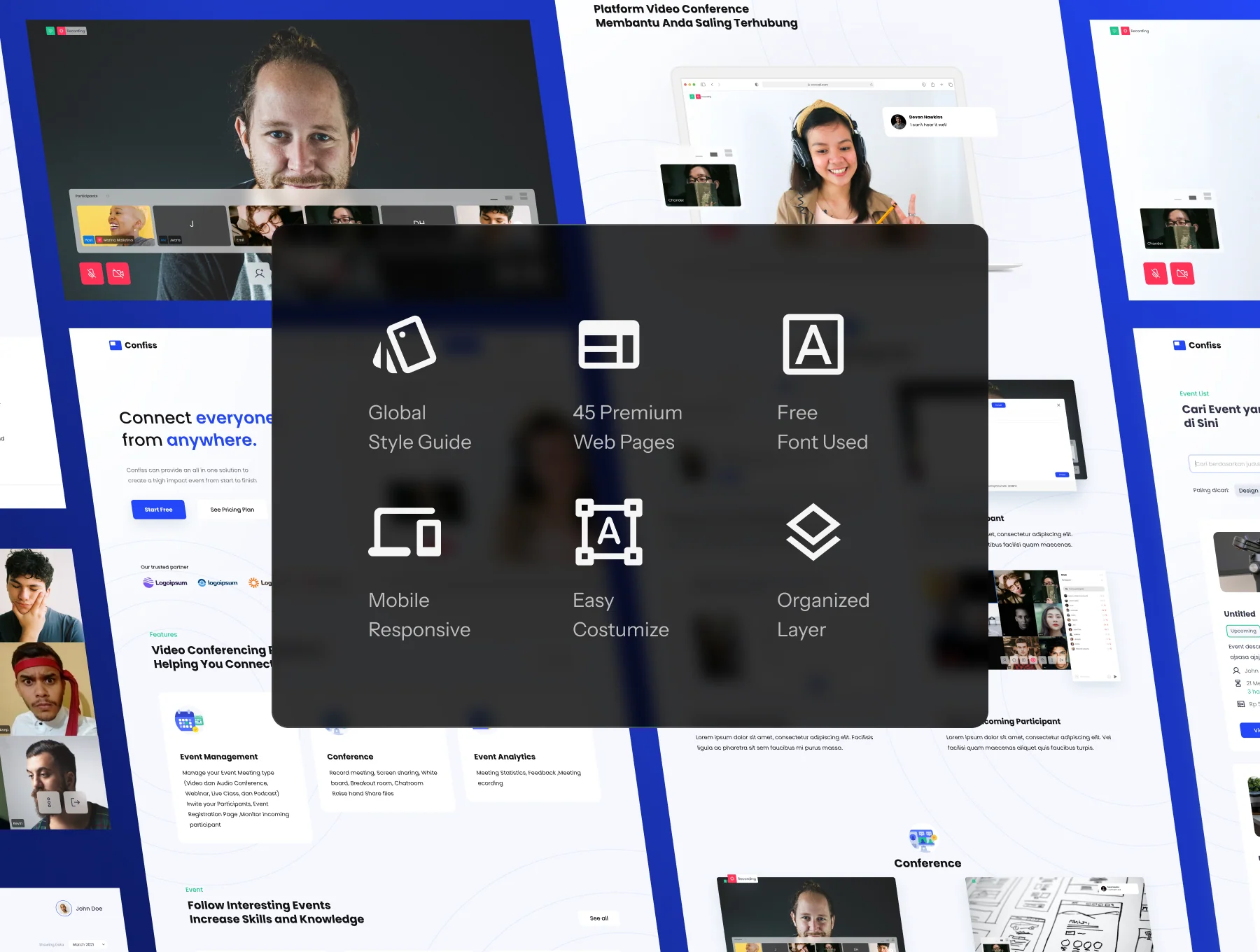 Confiss - Video Conference & Event Management Kit 2