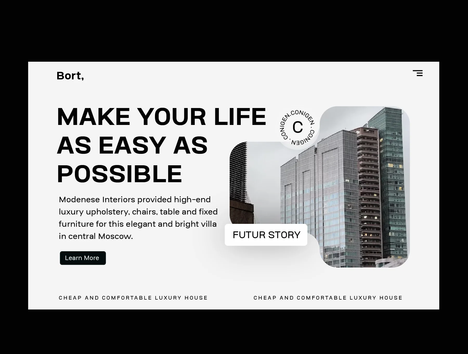 Conigen Modern Sans Serif 3