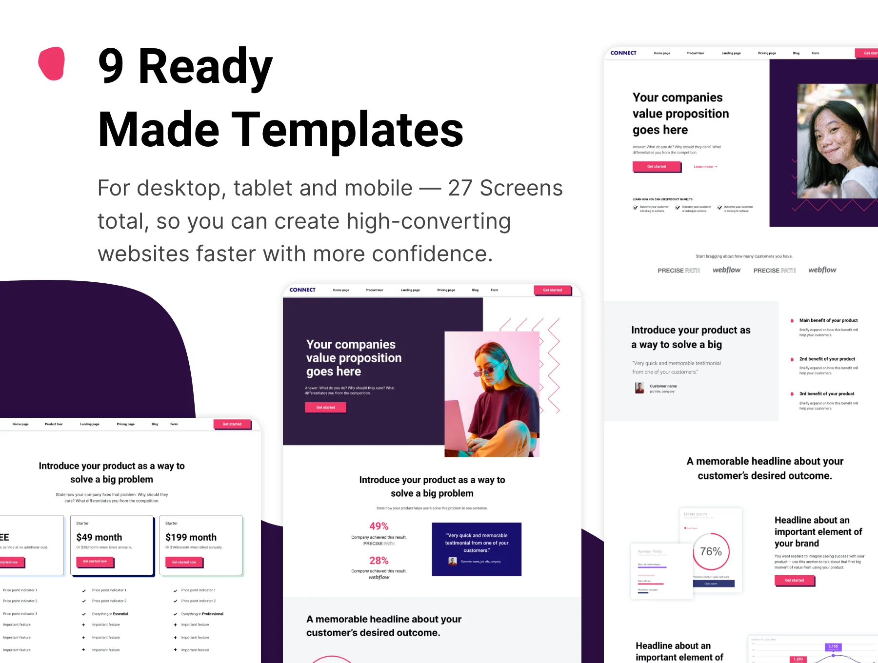 Connect | Plug & Play Website Kit for Startups 2