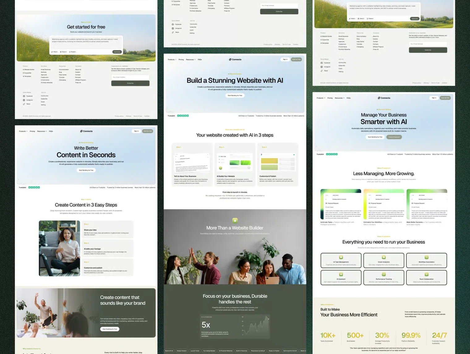 Connecta - AI Bussines Template Website 2