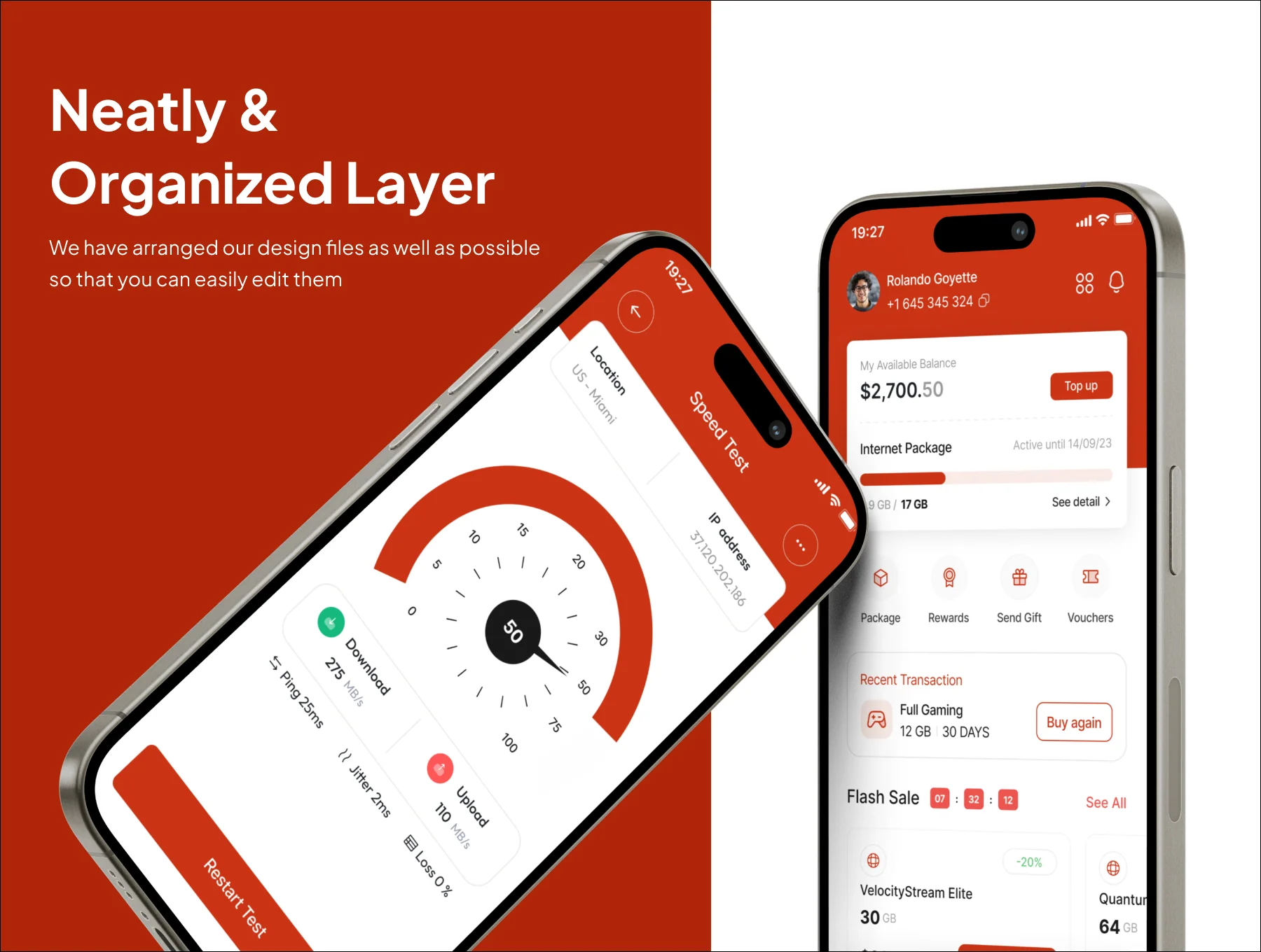 Connecto - Internet Provider Premium UI KIts App 3