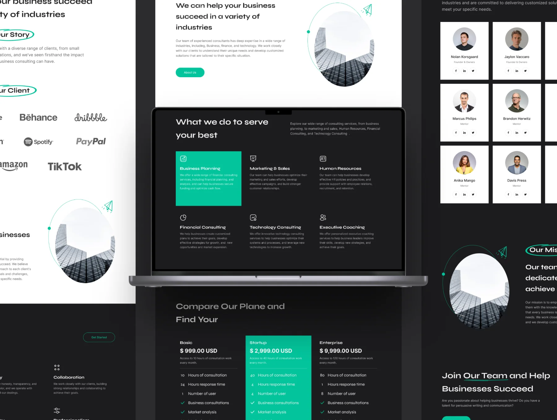 CONSCA - Business Consulting Web Templates 5